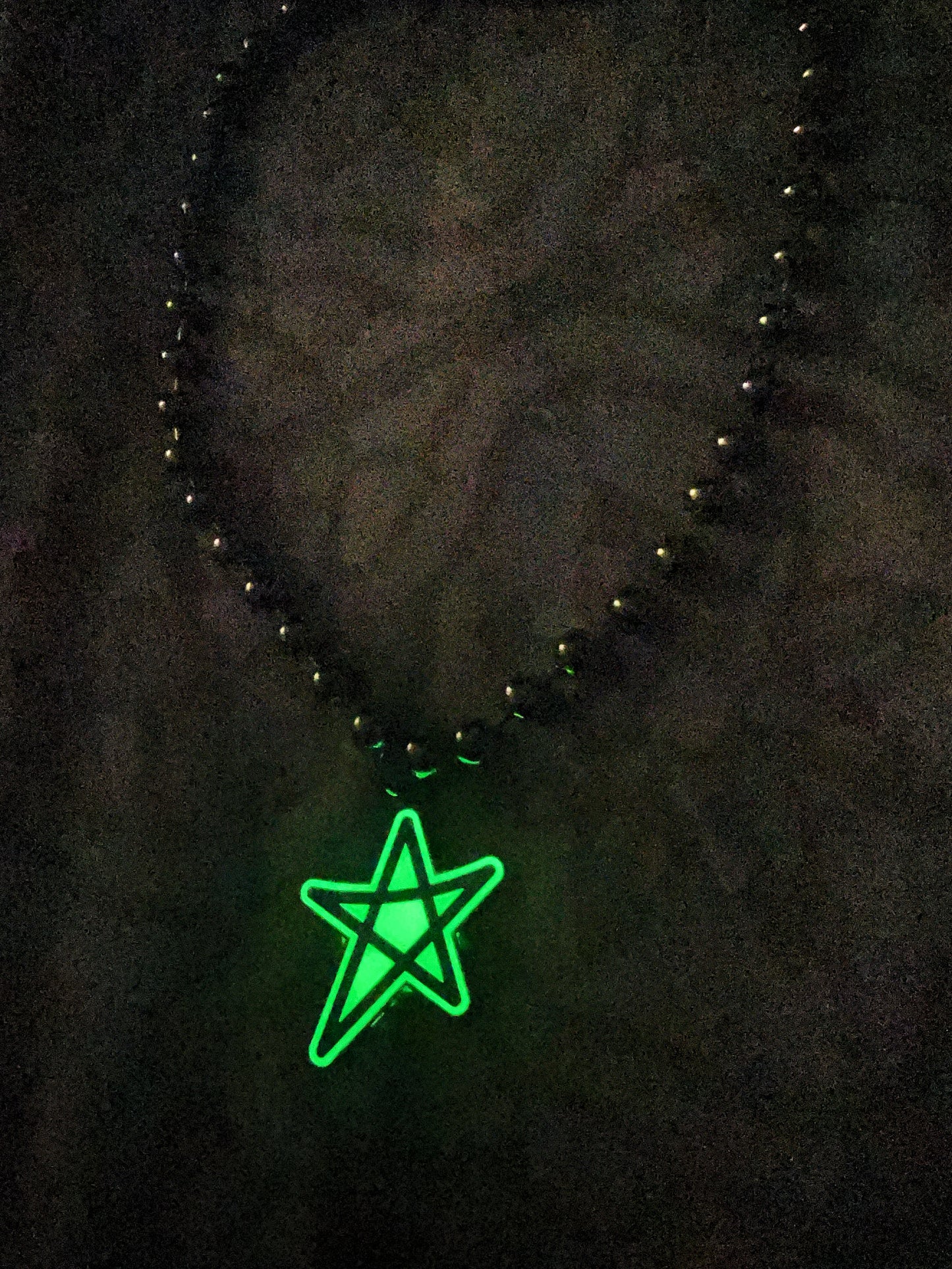 Starstruck Glow-in-the-Dark Ball Chain Necklace