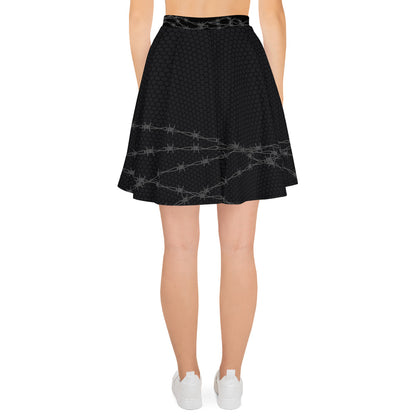 Barbed Wire Skater Skirt