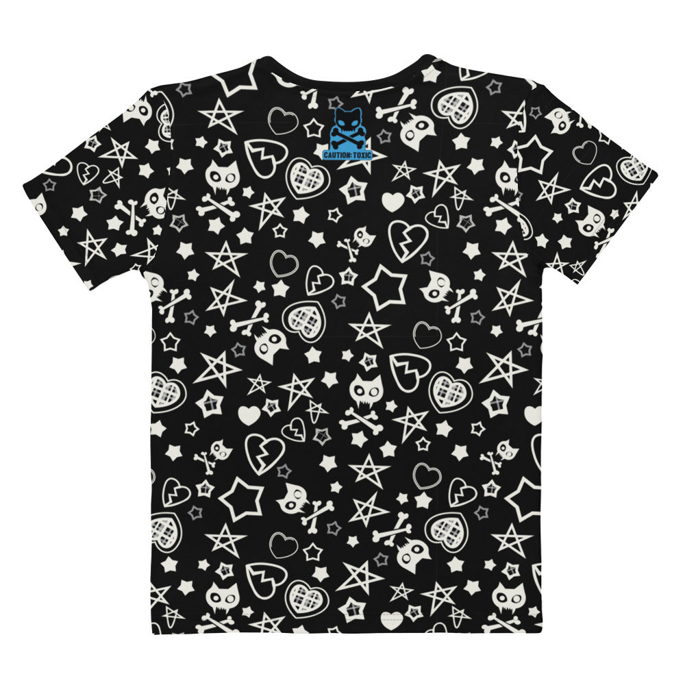 Punk Print Women's T-shirt