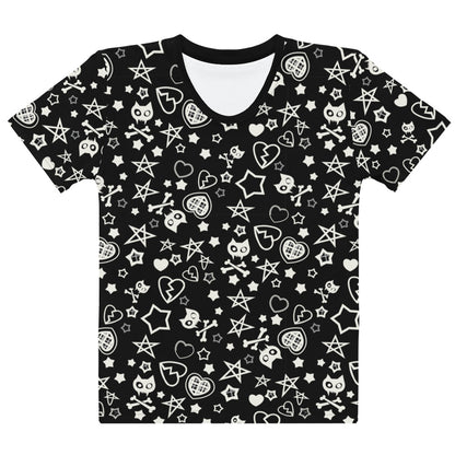 Punk Print Women's T-shirt