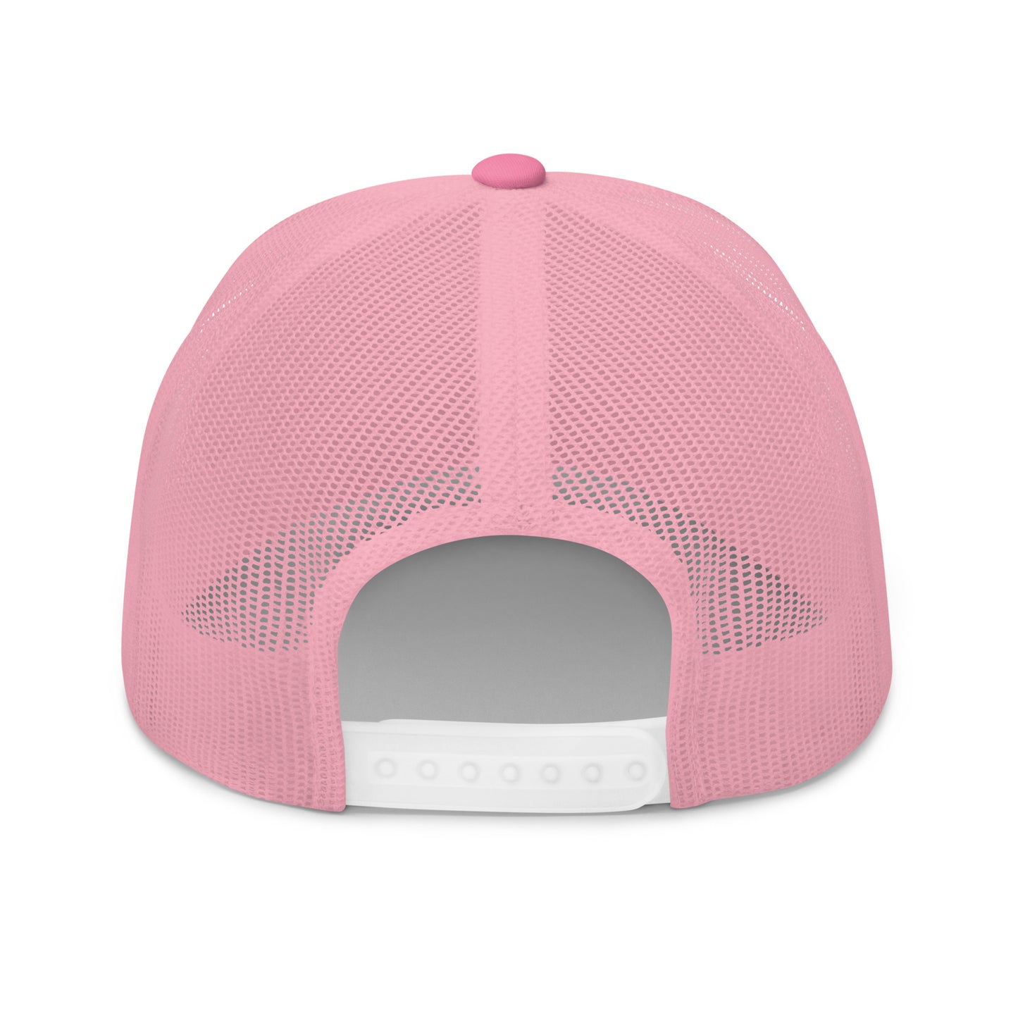 Pink cap back with pink mesh 