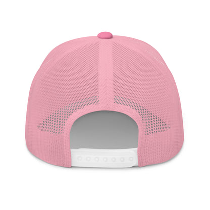 Pink cap back with pink mesh 