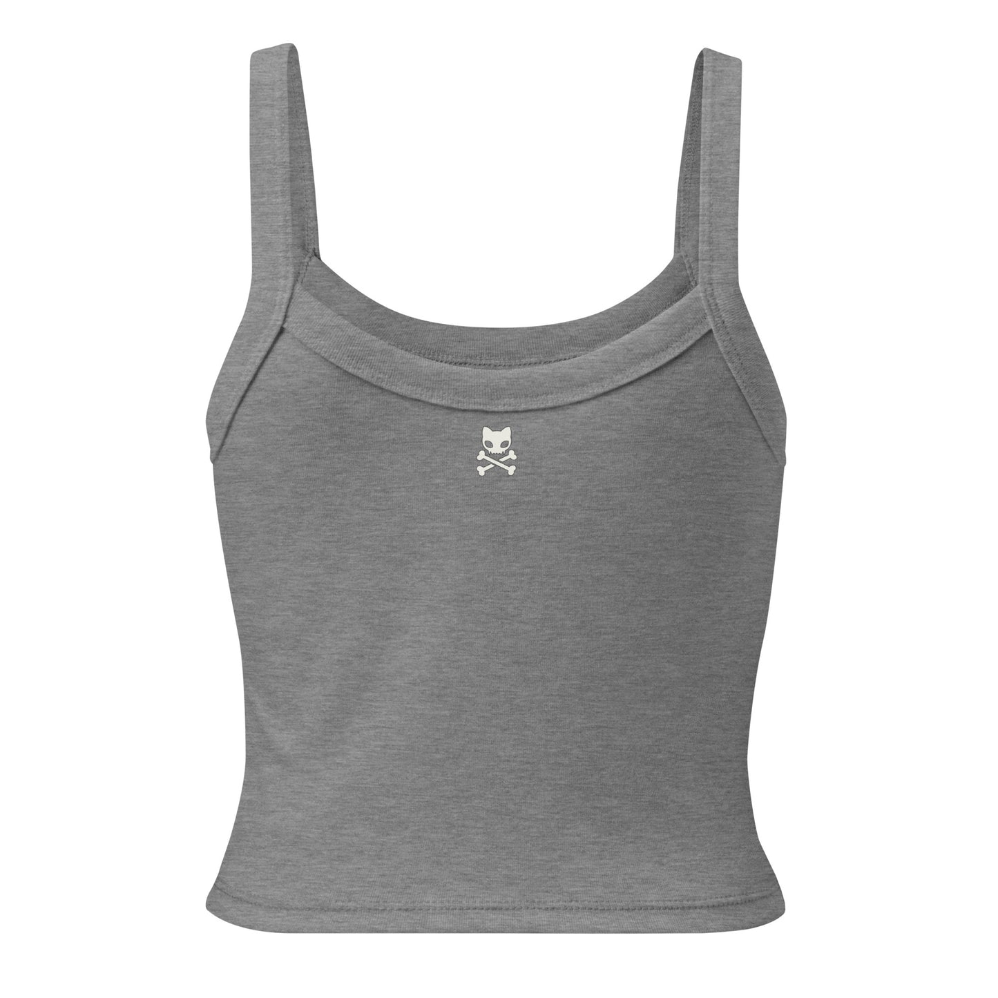 KEEP OUT -- Women’s micro-rib tank top