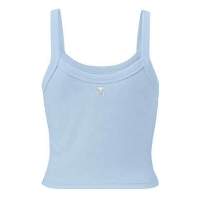 KEEP OUT -- Women’s micro-rib tank top