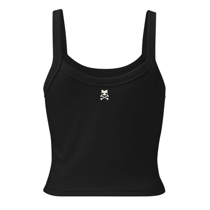 KEEP OUT -- Women’s micro-rib tank top